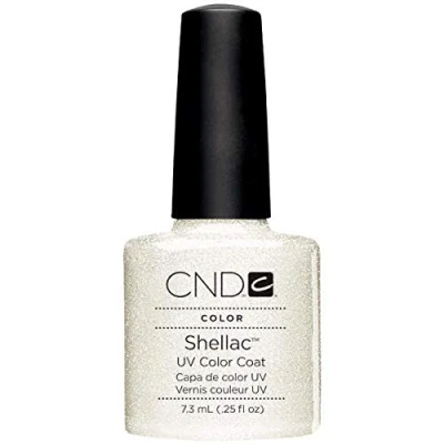 Image of CND Shellac Color Coat Silver VIP Status 7.3ml