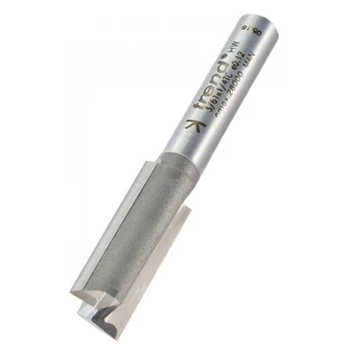 Image of Trend Professional Straight Two Flute Router Cutter, 1/4 Inch Shank, 10mm Cut Diameter, Tungsten Carbide Tipped, 3/61X1/4TC