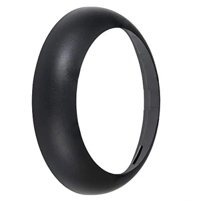 Image of Black Polycarbonate Plain Version Bezel for The CALO Range of Outdoor Bulkheads