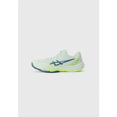 Image of Asics SKY Elite Volleyball shoes, Men&#039;s, Size: 9.5, Lichen rock/tranquil teal shoes