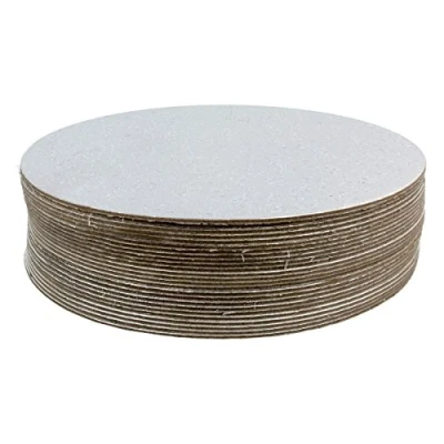 Image of Culpitt Cut Edge Round Boards Packs of 25 Cake Decorating Wedding Support Cards 1.8mm … (12 Inch)
