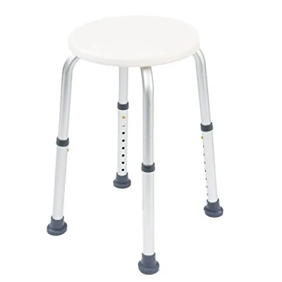 Image of NRS Healthcare L97718 Height Adjustable Round Shower Stool