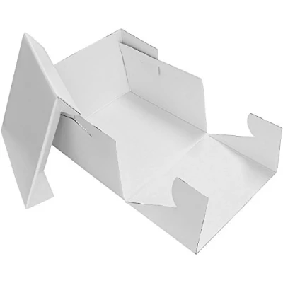 Image of PME Square Cake Box 15 Inch / 38 cm, White