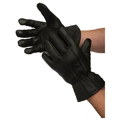 Image of Men&#039;s Genuine 100% Sheepskin Leather Lined Gloves/M/L or L/XL (M/L)