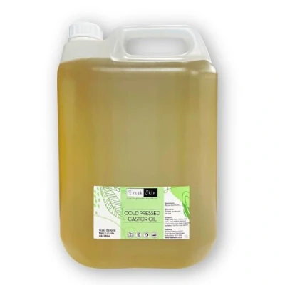 Image of Freshskin Beauty LTD 5 Litre Castor Oil 100% Pure Cold Pressed (5000ml) BP Grade