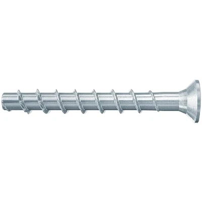 Image of fischer 546383 ULTRACUT FBS II 6x40/5 SK Betonschraube 100St, Galvanised, 6x40 Torx mit Senkkopf