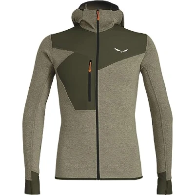 Image of Salewa PUEZ DRY HOOD Training jacket, Men&#039;s, Size: XXL, Dark olive melange