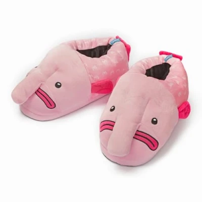 Image of Coddies Blobfish Slippers Unisex Funny Slippers, Novelty Comfortable Pantuflas, Gag Gift LARGE (8.5 11 UK, 40 45 EU)