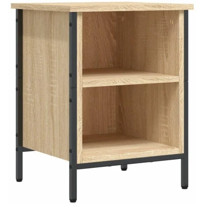 Image of vidaXL Shoe Cabinet Sonoma Oak 38x35x50 cm Engineered Wood