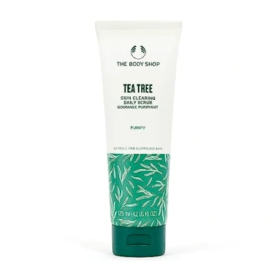 Image of The Body Shop Tea Tree Squeaky Clean Scrub 100 ml