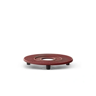 Image of Bredemeijer Coaster Cast Iron Xilin Red, 13.4 x 1.7 cm