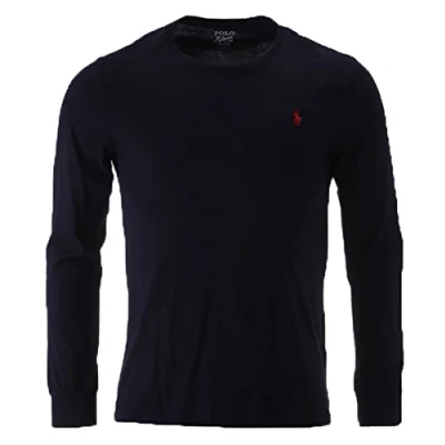 Image of Polo Ralph Lauren Men&#039;s Long Sleeve Crew Neck Pony Logo T Shirt