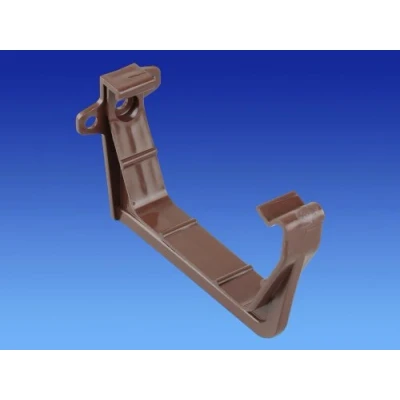 Image of Wavin OSMA Squareline Support Bracket Pack of 2 100mm Brown 4T819n