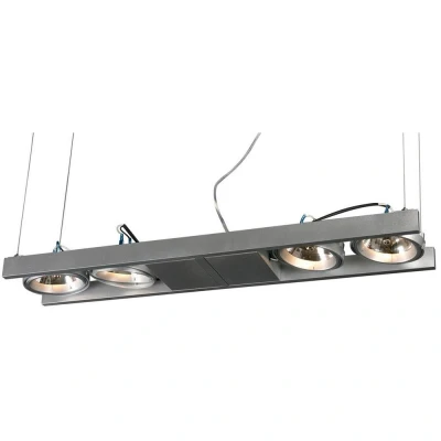 Image of 4 Light Commercial Lighting Aluminum G53 Bulb