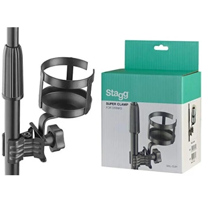 Image of Stagg SCL CUH Cup Holder with Clamp for Stand