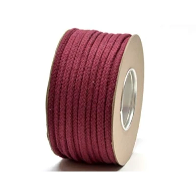 Image of 10M Everlasto 10mm Coloured Cotton Magicians Rope Available in 31 Colours (Burgundy)