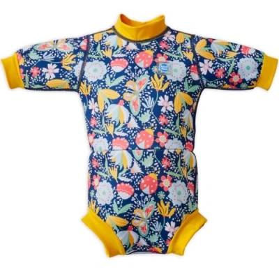 Image of Splash About Happy Nappy Wetsuit, Garden Delight, 3 6 Months
