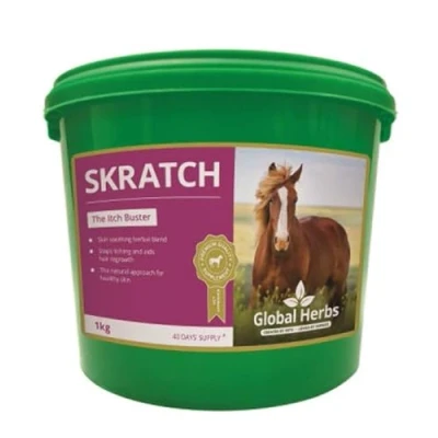 Image of Global Herbs Skratch Itch Buster 1 kg, Clear