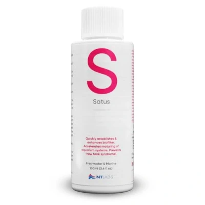Image of NT Labs Satus, Aquarium Filter Bacteria, Rapidly Establishes &amp; Enhances filters, Accelerates Maturing of Systems, Prevents New Tank Syndrome, Suitable for Freshwater Marine (100ml)