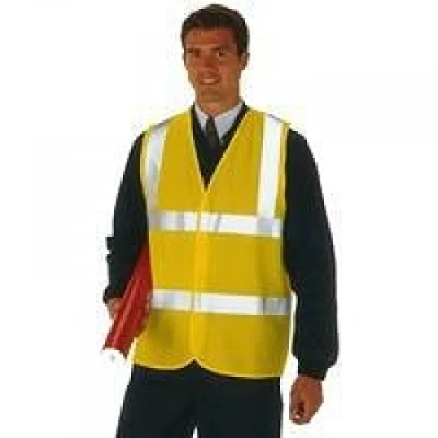 Image of Beeswift High Visibility Waistcoat Full App G Saturn Yellow XL