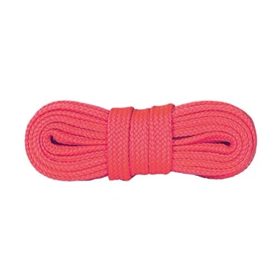 Image of Kaps Sneakers Laces, quality durable shoe laces for casual footwear, made in Europe, 1 pair, many colours and lengths (120 cm 47 inch 7 to 9 eyelet pairs pink fluorescent)