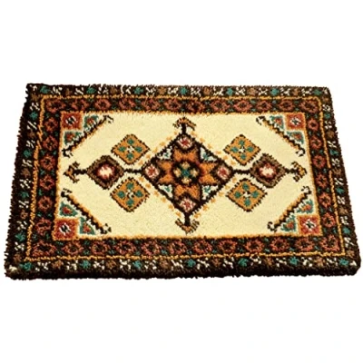 Image of Vervaco Latch Hook Rug, Multi Colour