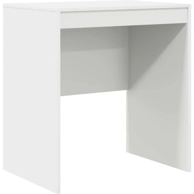 Image of vidaXL Writing Desk White Engineered Wood 70 x 50 76 cm
