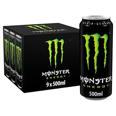 Image of Monster Energy Drink, 9 x 500ml