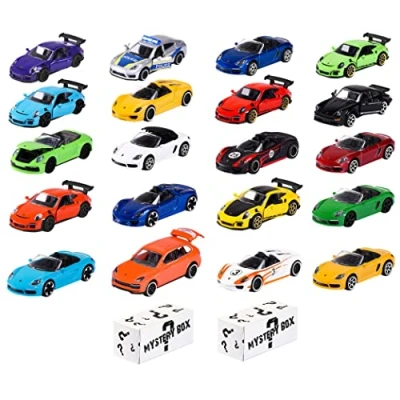 Image of Majorette 212058601 Porsche Cars, Multicolored
