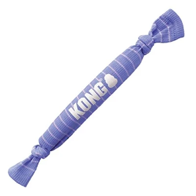 Image of KONG Puppy Signature Crunch Rope Single Purple