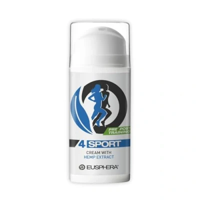 Image of Muscle Pain Relief Cream with Devil&#039;s Claw Natural Muscles Recovery CBD, Arnica, Aloe Vera Joints &amp; Eusphera 4Sport 75ml