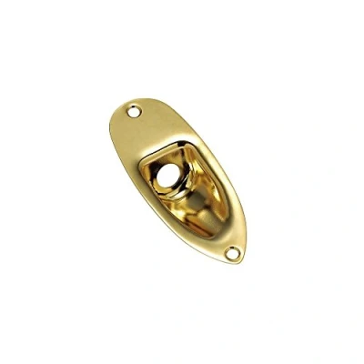 Image of Gotoh Strat Recessed Jackplate Gold