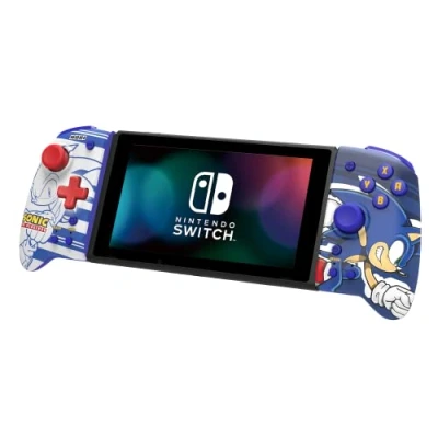 Image of Hori Split Pad Pro Handheld Mode Ergonomic Grip Controller (Sonic the Hedgehog) Nintendo Switch [Officially Licensed] (Nintendo Switch)