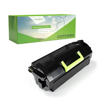 Image of Green2Print Toner black 25000 pages replaces Lexmark 52D0HA0, 522HA, 52D2H00, 522H, 52D2H0E, 522E cartridge for MS710DN, MS711DN, MS810N, MS810DN, MS810DE, MS810DTN, MS811N, MS811DN