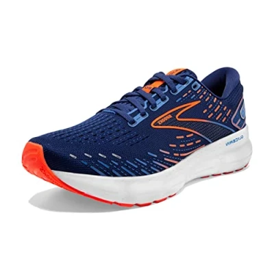 Image of Brooks Herren Running Shoes, Blue Depths/Palace Blue/Orange, 10.5 UK