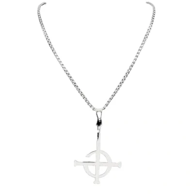 Image of XLTEAM Casual Necklace Pendant Band BC Ghoul Cross Chain Musical Mask Necklaces Jewelry collar de ghost Party JewelleryBirthday Gift