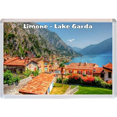 Image of Limone Lake Garda Jumbo Fridge Magnet/Magnets Gift/Souvenir/Present BBSM1243
