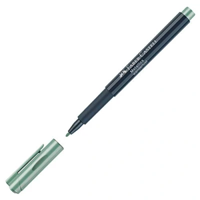 Image of Faber Castell Creative Studio Metallics Marker, Wanderlust, Single For Art, Craft, Drawing, Sketching, Home, School, University, Colouring