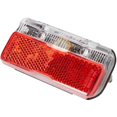 Image of Busch &amp; Müller Toplight Line Brake Plus Rear Rack LED Light red Size:80 mm