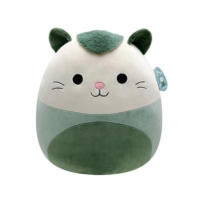 Image of Squishmallows SQCR04200 Willoughby Green Possum 16&quot;
