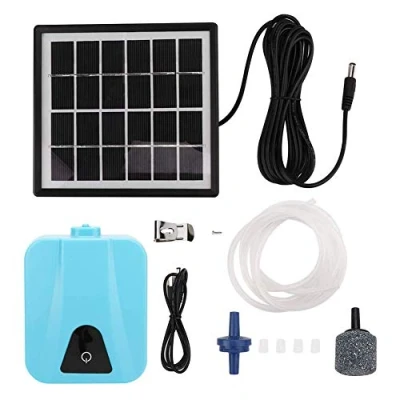 Image of Solar Water Aquarium Air Pump Pond Waterproof USB Oxygenator Oxygen Aerator for Garden Fish Tank Outdoor Pool