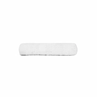 Image of Brentfords Quick Drying 100% White Cotton Bathroom Face Cloth Premium Quality, Super Absorbent Towel Luxury Single 30 x 30cm
