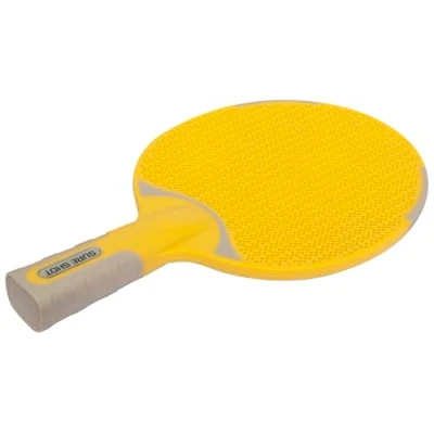 Image of Sure Shot Matthew Syed Outdoor Table Tennis Bat Yellow
