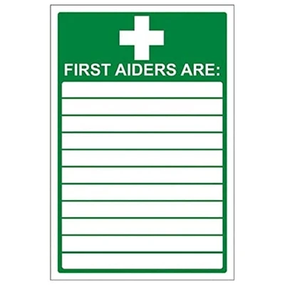 Image of V Safety First Aid General Aiders Are 150 X 200mm