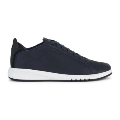 Image of Geox Men&#039;s U Aerantis A Sneaker, Navy Black, 6 UK