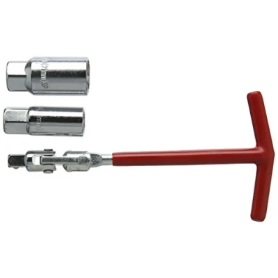 Image of neilsen CT3063 Spark Plug Socket Wrench Set Red