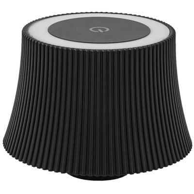 Image of Lindby LED battery powered table lamp Linor, black, USB, touch dimmer