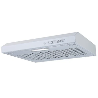 Image of Cookology Visor Cooker Hood 50cm Kitchen Extractor Fan in White