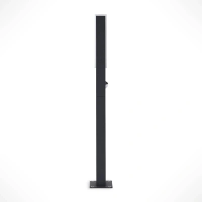 Image of Lucande Virgalia LED path light, 65 cm, aluminium, sensor