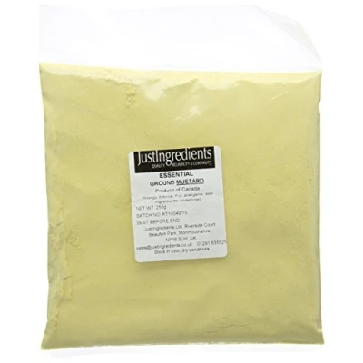 Image of JustIngredients Essentials Mustard Ground, 250 g Pack of 5
